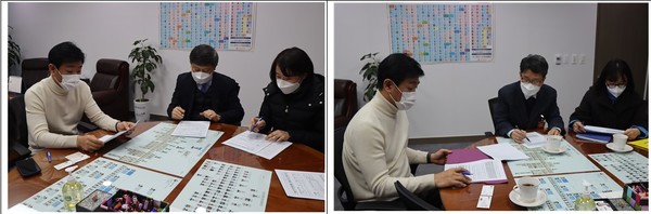 (사진=이주환 의원이 영‧유아 학부모 교육비 경감을 위한 방안과 함께 ’거제2구역 주택 재개발 사업에 따른 초등학교 신설 등을 논의했다. 이주환 의원실 제공)