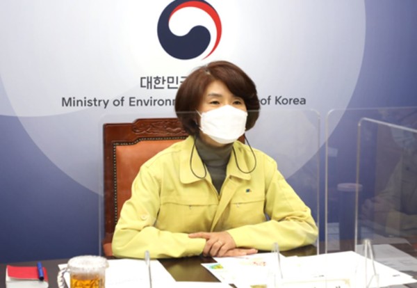 환경부 한정애 장관 [사진=환경부]