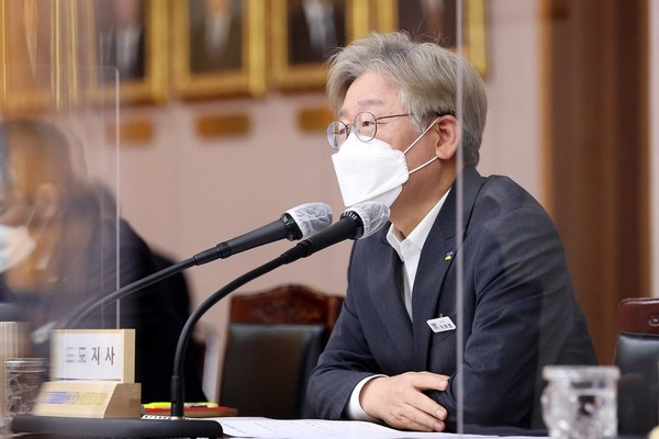 경기도지사 이재명 [사진=경기도청]