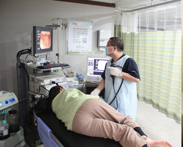 (사진=내시경 장면)