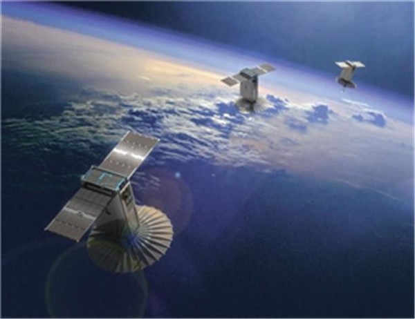 초소형 위성체계 형상 및 운용도 [사진=방위사업청]