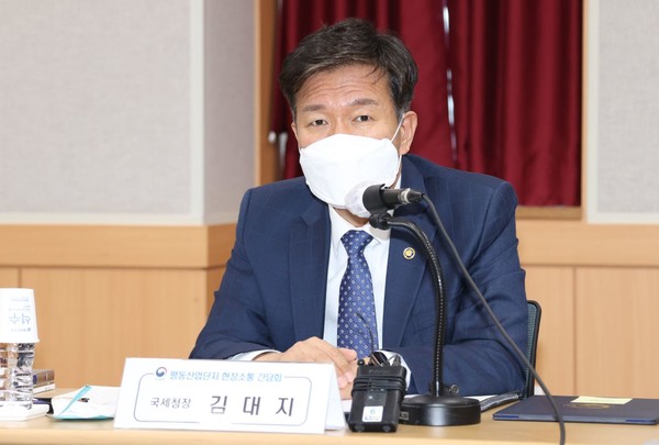 국세청 김대지 청장 [사진=국세청]