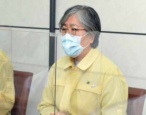 정은경 질병관리청장이 코로나19 방역과 조치사항 에 대해 설명하고 있다 [사진=질병관리청]