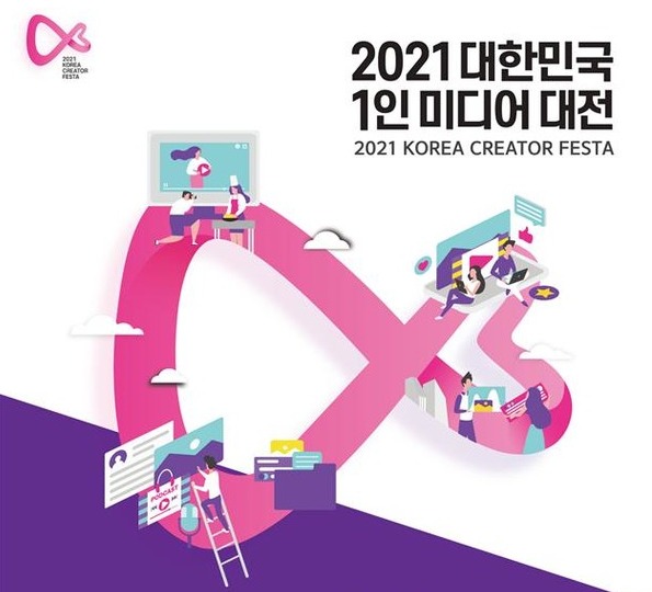 2021 대한민국 1인 미디어 대전 포스터 [사진=과학기술정보통신부]