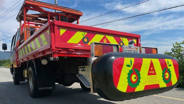 도로유지 보수 각종 차량과 소방차 에 장착된 에어로 소프트