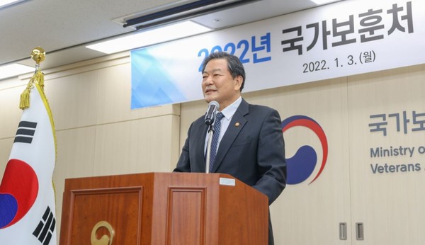 국가보훈처장 황기철 처장 [사진=국가보훈처]