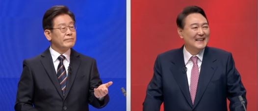 (사진=중앙선거관리위원회 주관 첫 TV 토론회, SBS 뉴스 캡쳐)