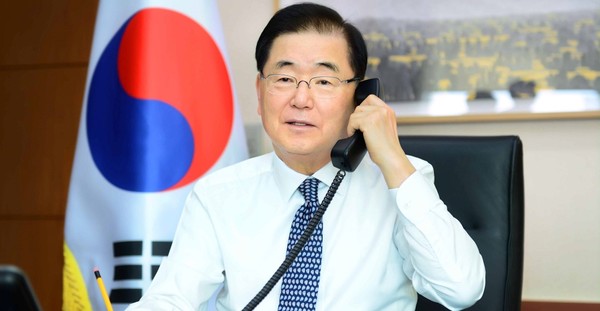 외교부 정의용 장관 [사진=외교부]