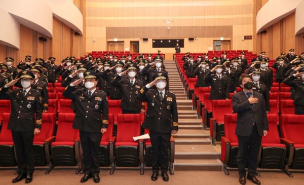 경찰대학 임관식[사진=경찰대학]