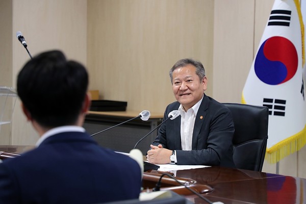 행정안전부 이상민 장관 [사진=행정안전부]