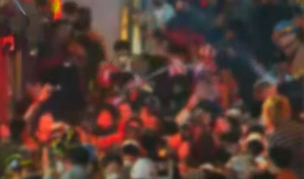 이태원 압사 사고전 영상 [사진=티비화면 캡쳐]