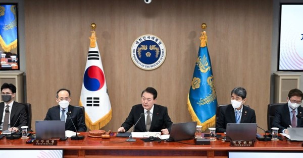 지난 달 국무회의 전경 [사진=대통령실]