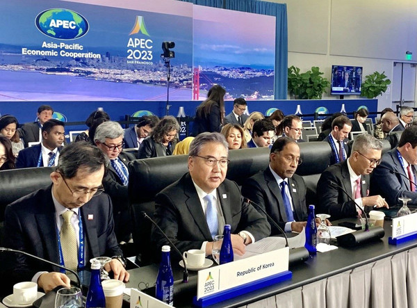 박진 장관, APEC 외교통상합동각료회의 참석 (사진=외교부)