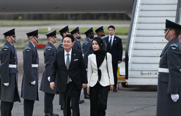 尹 대통령, 런던 도착…영국 국빈방문 시작 (사진=대통령실)