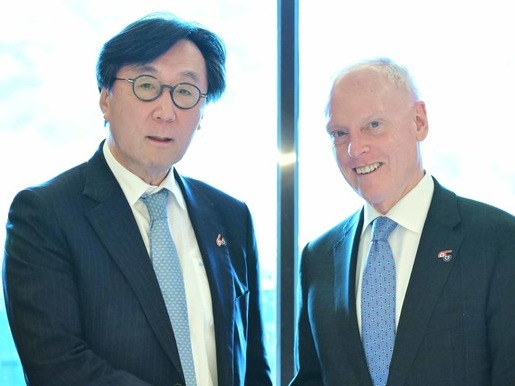 장호진 외교부 제1차관(왼쪽)과 데이비드 모리슨 캐나다 외교차관 (사진=외교부)