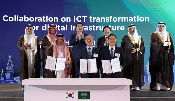 사진은 지난해 10월 23일 ‘한-사우디 건설협력 50주년 기념식’ 모습이다.(사진=대통령실)