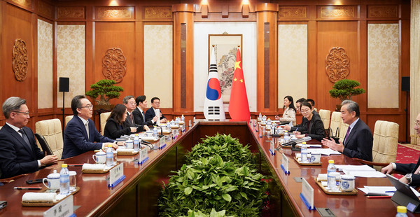 13일 중국 베이징에서 열린 한·중 외교장관 회담 (사진=외교부)