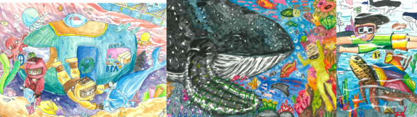 (사진=금상을 수상한 문건호, 송예슬, 이도윤의 작품) 