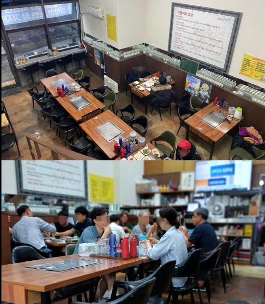 피문어와 회나라 내부