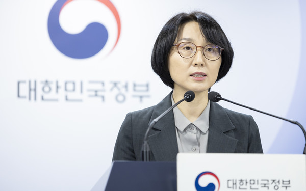 브리핑하는 정경실 의료개혁추진단장 (사진=보건복지부)