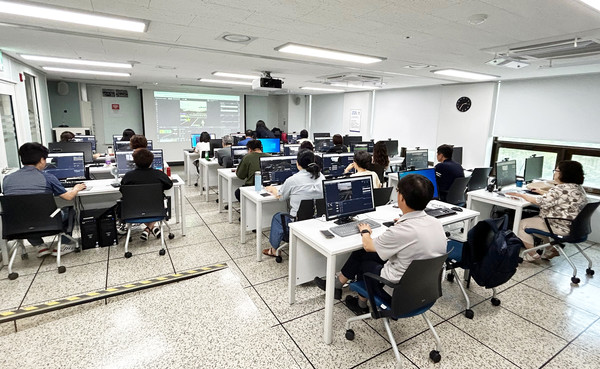 지난해 ‘디지털직무역량강화’ 교육 현장 사진 (사진=서울시)