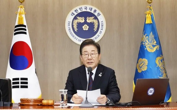 이재명 대통령이 10일 서울 용산 대통령실에서 열린 국무회의를 주재하고 있다.(사진=대통령실사진기자단)