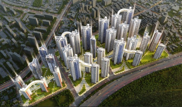 (사진=경남 양산시 남부1구역 조감도)