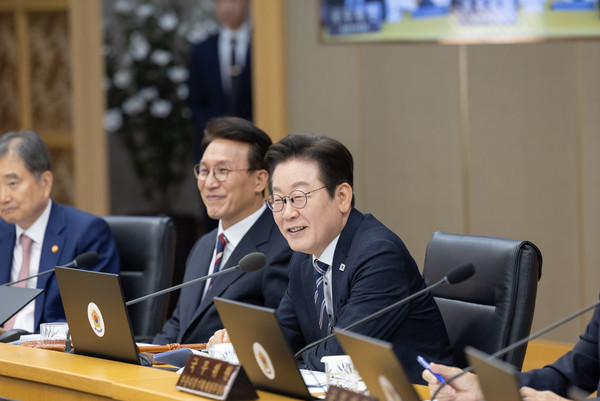 이재명 대통령이 16일 정부세종청사에서 국무회의를 주재하고 있다.(사진=대통령실)