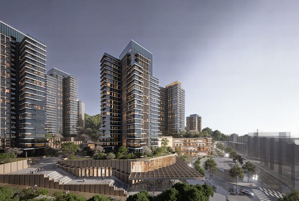 워커힐아파트 투시도 (사진=워커힐아파트재건축추진준비위원회)