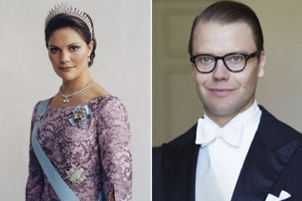 (왼쪽부터) 빅토리아 스웨덴 왕세녀, 다니엘 왕자(부군) (사진=외교부)