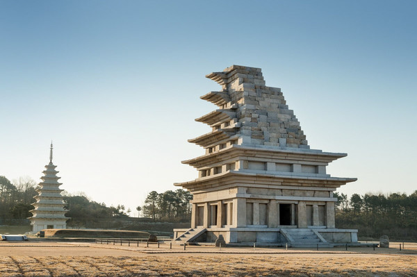 국보 ‘익산 미륵사지 석탑’ (사진=국가유산청)