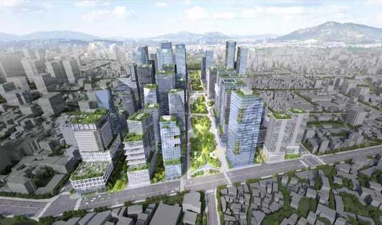 지난 7월 서울시가 공개한 세운재정비촉진지구 전체 조감도 (사진=서울시)