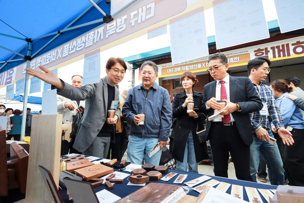 대구·경북 자활생산품X바로마켓 판촉전 ‘함께하장’ 현장 (사진=경북광역자활센터)