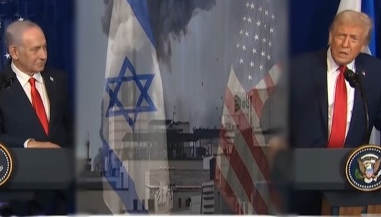 미국과 이스라엘의 이란을 향한 대규모 공습으로 시작된 전쟁이 전면 확전 양상으로 치닫고 있다[사진=티비화면 촬영 이미지 일러스트 np]