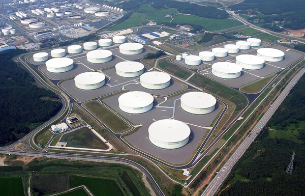 한국석유공사 서산 비축기지 전경 (사진=한국석유공사 제공)